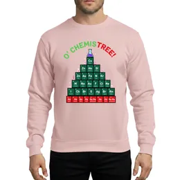 Science Teacher Scientist O' Chemistree Periodic Table Christmas Holiday Graphic Sweatshirt