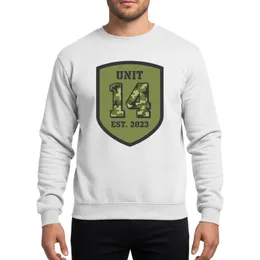 14th Birthday Military Camo Shield Emblem Gift UNIT EST 2023 Sweatshirt