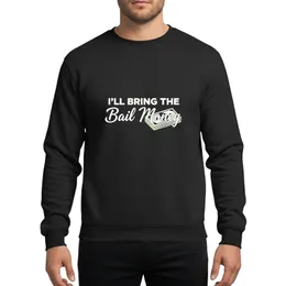 Womens 'I'll Bring The Fun Funds' Bachelorette Party Matching Celebration Design Sweatshirt