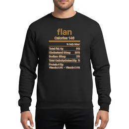 Thanksgiving Christmas Flan Nutrition Facts Label Group Matching Design Sweatshirt