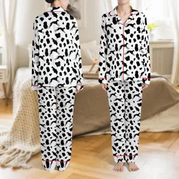 Greyhound Owners: Abstract Blotches Dog Pajama Pattern - Digital Download M/L Sizes Satin Pajamas Set