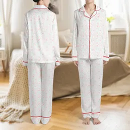 Dental Family Christmas Matching Sleep Set: Whimsical Molar, Santa Hat & Tooth Ornament Pattern - Soft Stretch Loungewear Satin Pajamas Set