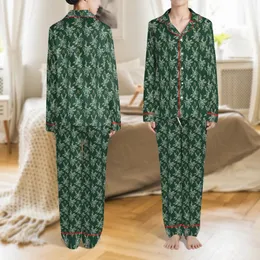 Bridal Party Satin Sleep Set: Custom Gold Initial White Rose Forest Green Design Satin Pajamas Set