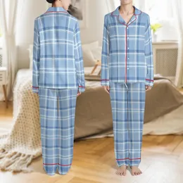 Women's Beginner Pale Blue Tartan Plaid Pajama Pants Sewing Pattern Satin Pajamas Set