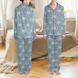 Bridesmaid Personalized Bamboo Viscose Pajamas: Elegant Peony & Chandelier Monogram Satin Pajamas Set