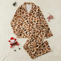Cowgirl Western Brown Brindle Cow Print Jersey Knit Pajama Pants Satin Pajamas Set