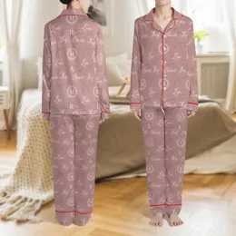 Bridesmaid Dusty Rose Satin Shorts Pajamas: Personalized Name & Role, 'Love Joy' Script Wreath Design Satin Pajamas Set