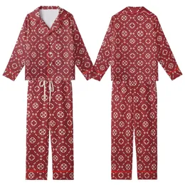 Heritage Geometric: Cranberry White Interlocking Squares & Diamond Pattern - Art Motif Kid Satin Pajamas Set