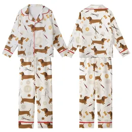 Dachshund Dog Sewing Pattern Bundle | Fit Onesie & Pajama Design Kid Satin Pajamas Set