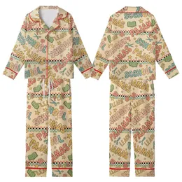 Teacher Humor: Muted Teal Retro School Pajamas Pattern - Digital Graphic Kid Satin Pajamas Set