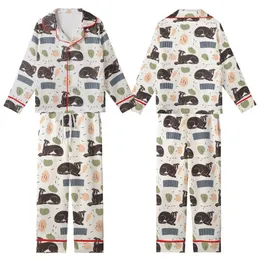 Whippet Lovers' Modern Illustrative Charcoal Whippet Outlines, Slate Blue Zig-Zag & Peach Accents Kid Satin Pajamas Set