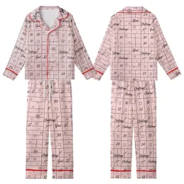 Women's Pastel Pink 30-Day Goal Pajamas: Minimalist Script Grid Sleep Set Kid Satin Pajamas Set