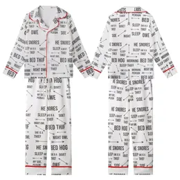 Bed Sharers' Humorous Sleep Quirks Minimalist Charcoal Typographic Rustic Arrow Pattern Kid Satin Pajamas Set