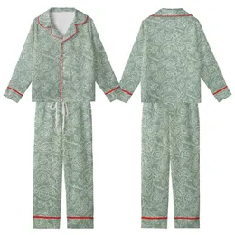 Bridesmaid Personalized Satin Pajama Set: Sage Green Rose & Leaf Pattern with 'Love' Script Kid Satin Pajamas Set