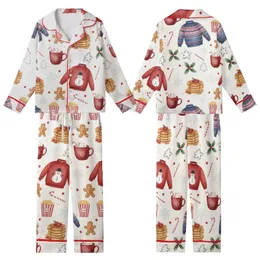 Pajamas & Pancakes Christmas Birthday Invitation: Festive Watercolor 5x7 Editable Digital Canva Kid Satin Pajamas Set