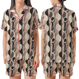 Women's Fluid Organic Design Thermal Leggings - Sheer Effect, Nude Peach & Charcoal Satin Short-Sleeve Pajamas Set
