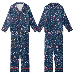 Nurse Low Top Canvas Shoes: Navy Medical Icon Pattern with Scalpel, Syringe, Stethoscope Kid Satin Pajamas Set