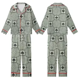 Classic Heritage Motif: Greek Key Acanthus Heart Spade Pattern - Sage Charcoal Decorative Fabric Kid Satin Pajamas Set