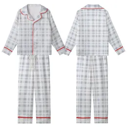 Modern Minimalist: Cool Tone Geometric Grid Stripe Design - Contemporary Fashion Piece Kid Satin Pajamas Set