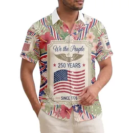 Bald Eagle American Flag 1776 Commemorative - USA 250th Anniversary Patriotic Gift Hawaiian Shirt