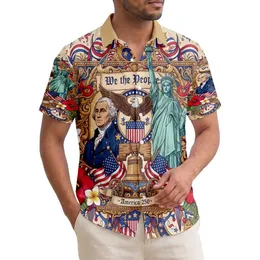 George Washington Liberty Eagle We The People - USA 250th Anniversary 1776-2026 Hawaiian Shirt
