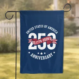 250th Anniversary 1776-2026 United States of America Patriotic Heritage Celebration Garden Flag