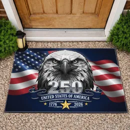 Bald Eagle American Flag 1776-2026 - USA 250th Anniversary Patriotic Celebration Doormat
