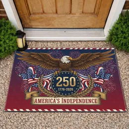Bald Eagle American Flag 1776-2026 - USA 250th Anniversary Independence Day Gift for Veterans Doormat