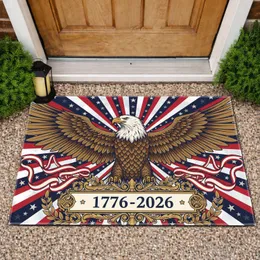 Bald Eagle 1776-2026 - American 250th Anniversary Independence Day Celebration Doormat