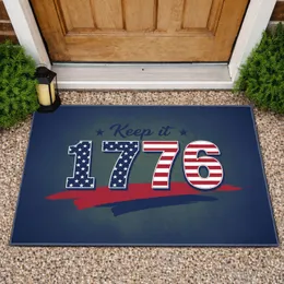 Keep It 1776 American Flag Design - USA 250th Anniversary (1776-2026) Independence Day Doormat