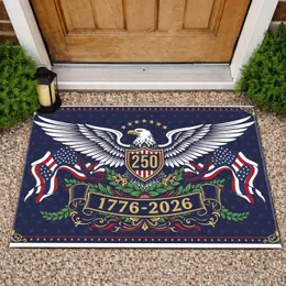 Bald Eagle American Flag 1776-2026 - USA 250th Anniversary Patriotic Gift for Veterans Doormat
