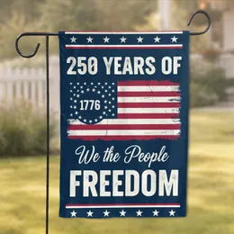 250 Years of Freedom We The People 1776 Flag - USA 250th Anniversary (1776-2026) Garden Flag
