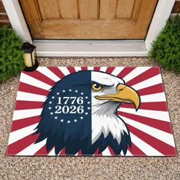 Bald Eagle American Flag 1776-2026 Betsy Ross - USA 250th Anniversary Independence Day Doormat