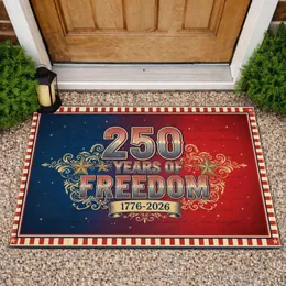 250 Years of Freedom 1776-2026 American Stars Stripes - USA 250th Anniversary Gift for Veterans Doormat
