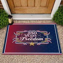 250 Years of Freedom 1776-2026 - USA 250th Anniversary Patriotic Heritage Art Doormat