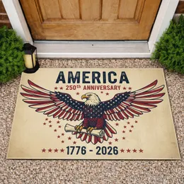 Bald Eagle American Flag 1776-2026 - USA 250th Anniversary Independence Day Gift for Veterans Doormat