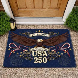 Bald Eagle American Flag 1776-2026 - USA 250th Anniversary Patriotic Gift for Veterans Doormat
