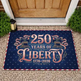 250 Years of Liberty 1776-2026 Liberty Bell - USA 250th Anniversary Patriotic Doormat