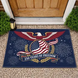 Bald Eagle American Flag 1776-2026 - USA 250th Anniversary Independence Day Gift for Dad Doormat