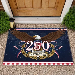 Bald Eagle American Flag 1776-2026 - USA 250th Anniversary Independence Day Gift for Veterans Doormat