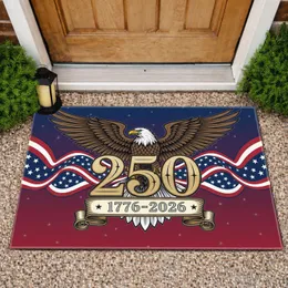 Bald Eagle American Flag 1776-2026 - USA 250th Anniversary Commemoration Doormat