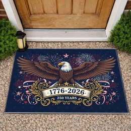 Bald Eagle 1776-2026 USA 250th Anniversary - Independence Day Patriotic Yard Art Doormat