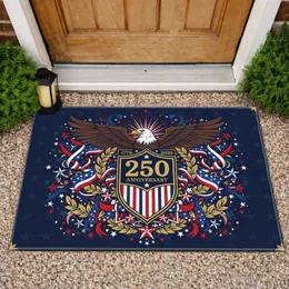 Bald Eagle American Flag 1776-2026 - USA 250th Anniversary Patriotic Shield Doormat
