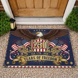 Bald Eagle American Flag 1776-2026 - USA 250th Anniversary Freedom Celebration Doormat