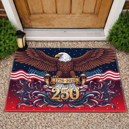 Bald Eagle American Flag 1776-2026 - USA 250th Anniversary Liberty Day Doormat