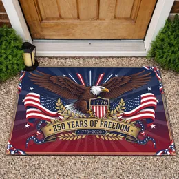 Bald Eagle American Flag 1776-2026 - USA 250th Anniversary Independence Day Gift Doormat