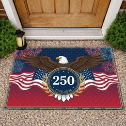 Bald Eagle American Flag 1776-2026 - USA 250th Anniversary Independence Day Celebration Doormat