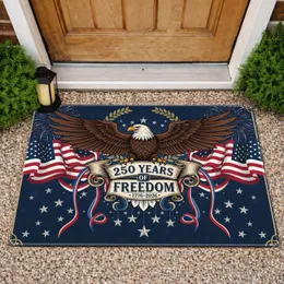 Bald Eagle American Flag 1776-2026 - USA 250th Anniversary Patriotic Gift Doormat
