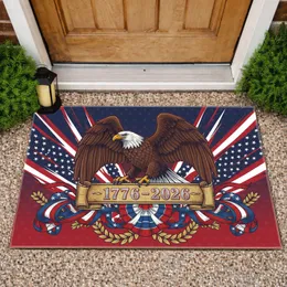 Bald Eagle American Flag 1776-2026 - USA 250th Anniversary Independence Day Gift for Veterans Doormat