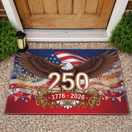 Bald Eagle American Flag 1776-2026 - USA 250th Anniversary Independence Day Gift for Dad Doormat